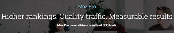 Moz Pro查询排名工具